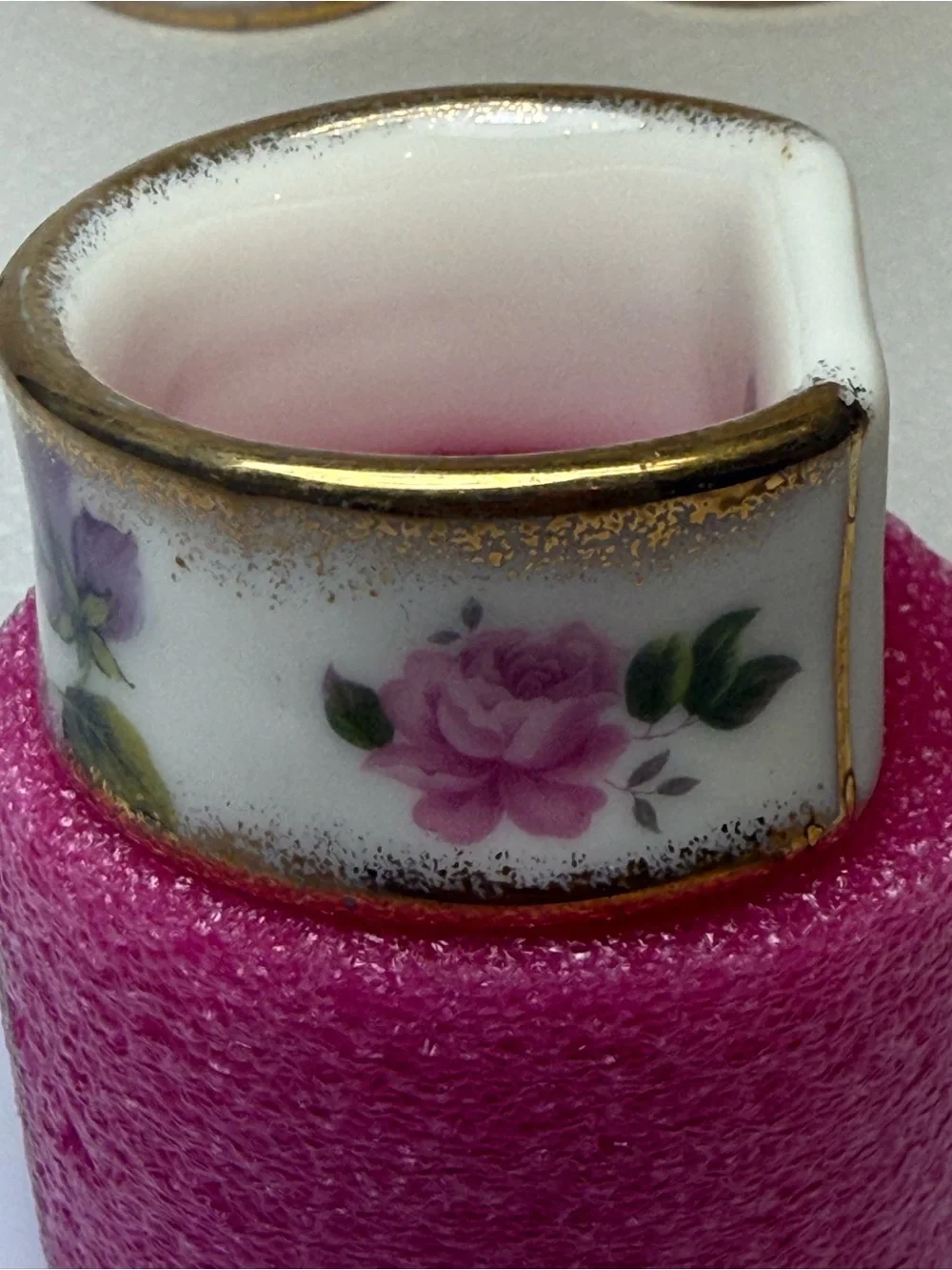 Set of 12 Ornamental Collectibles Fine China Napkin Rings